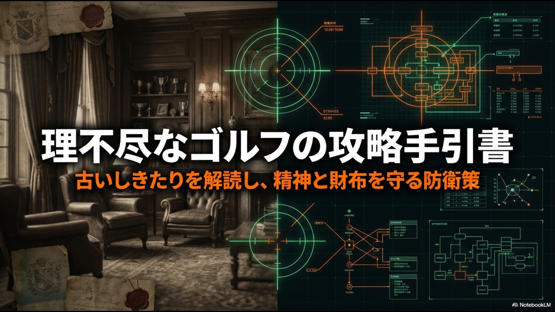 理不尽なゴルフの攻略手引書。古いしきたりを解読し、精神と財布を守る防衛策